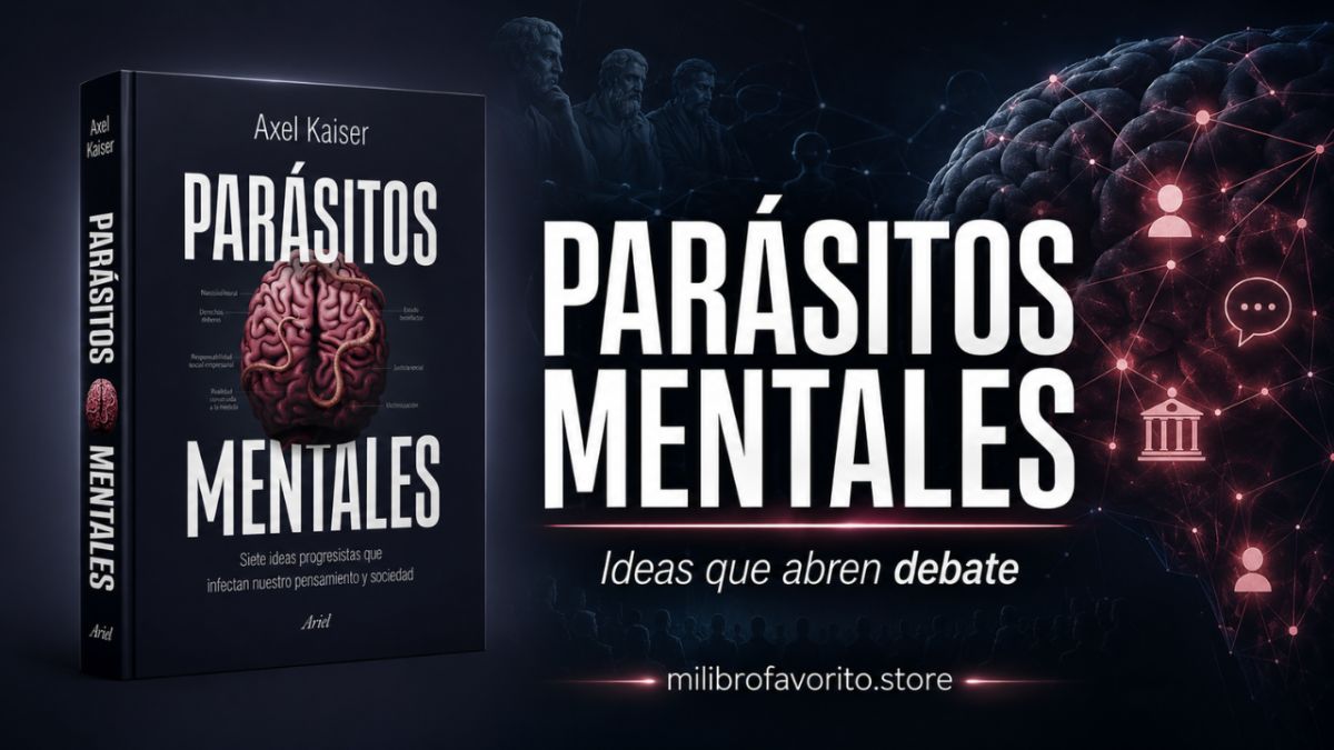 Parásitos mentales: el ensayo de Axel Kaiser que abre debate sobre las ideas que moldean la sociedad